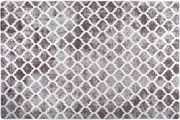 Biało-szary nowoczesny dywan 80x150 W4-H72