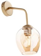 Redo 01-2617 - Kinkiet PIERCE 1xE27/42W/230V złoty/dym