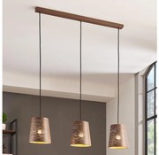 Eglo 99438 - Żyrandol na lince SEGEZIA 3xE27/40W/230V