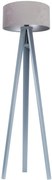 Lampa stojąca HOME 40 szara/srebrna/szara BPS KONCEPT