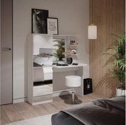 Stół do toalety biały 123x33x141.2