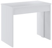 Stół konsola rozkładany dla 12 osób - 6 przystawek - Biały - ONEGA