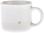 Porcelanowy kubek Złote serce 100 ml