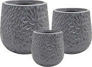 DONICE OGRODOWE ASHORA ZESTAW 3 SZT.