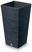Doniczka FURU SQUARE 24 cm, antracyt, 24 cm