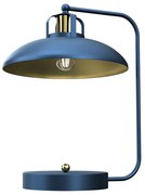 Lampa stołowa FELIX 1xE27/60W/230V niebieski