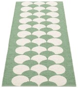 Zielono-kremowy chodnik odpowiedni na zewnątrz 70x150 cm Poppy Oregano – Pappelina