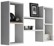 Biała Półka Wisząca S1-B00