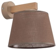 Brilagi - Kinkiet LATTE SABIA 1xE27/15W/230V sosna/brązowy