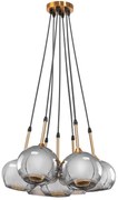 Lampa Sufitowa Wisząca Szklane Kule APP898-7CP