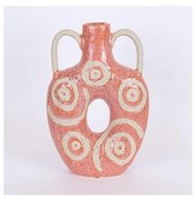 Wazon ceramiczny 31x20,5 cm różowy