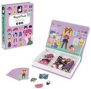 Janod - Magnetyczny zestaw interaktywny MAGNETIBOOK dziewczynka