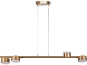 Żyrandol na lince PUNTO 4xGX53/12W/230V złoty