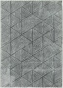 HOMCOM Nowoczesny Dywan do Salonu, Pralny, 150 x 80 cm, Ciemnoszary