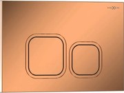 Mexen Tex 03 przycisk spłukujący, różowe złoto błyszczący - 6103-09