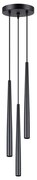 Lampa wisząca BLISS 3P czarna SOLLUX  LIGHTING