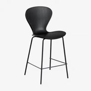 Na Wysokim Stołku. ↑65 Cm & Czarny & Czarny Polipropylen & Polipropylen - Sklum