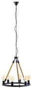 Eglo 49694 - Żyrandol na łańcuchu FINDLAY 6xE27/60W