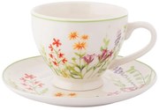Altom Porcelanowa filiżanka z spodkiem NatureAwakening 220 ml