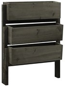 Drewniana Potrójna Donica Ogrodowa A1-B90