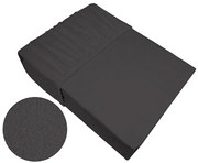 Prześcieradło frotte z gumką Bielbaw 160x200 ciemnopopielate GRENO