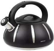 Klasyczny czarny czajnik ze stali nierdzewnej 2,4L K9-S27
