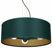 Lampa wisząca VERDE GREEN 3xE27, zielona okrągła