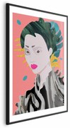 Plakat Azjatycki styl 60x90cm z ramą czarną z marginesem ARTGEIST B