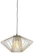 Designerska lampa wisząca mosiądz - StielDesignerski Oswietlenie wewnetrzne