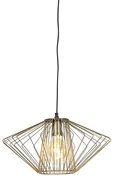 Designerska lampa wisząca mosiężna - StielDesignerski Oswietlenie wewnetrzne