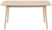 Stół z konstrukcją z drewna dębowego Actona Nagano, 150x80 cm