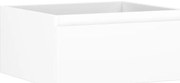 Mexen Orio szafka łazienkowa podumywalkowa 50 cm, 1 szuflada, biała mat- 91A10-05023-1-BF01