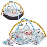 KINDERKRAFT - Kocyk dziecięcy do zabawy SMARTPLAY Sea