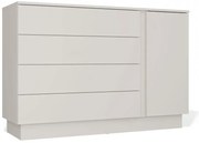 Kaszmirowa komoda z 4 szufladami i szafką A3-E44