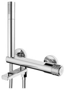 Mexen Diamond bateria wannowa z zestawem prysznicowym, chrom - 71530-00