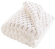 Pikowany koc z pluszowego materiału, FROSTY