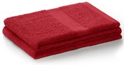Czerwony ręcznik kąpielowy DecoKing Bamby Red, 70x140 cm