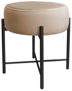 Taboret Pola noga metalowa czarna MG06