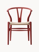 Krzesło z drewna z ręcznie plecionym siedziskiem CH24 Wishbone Chair