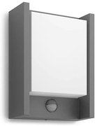 Philips - LED zewnętrzna lampa ścienna z czujnikiem ARBOUR LED/3,8W/230V IP44