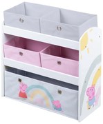 Dziecięcy pojemnik na zabawki 63.5x29.5x67 cm Peppa Pig – Roba