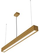 APLED - LED Żyrandol na lince LOOK LED/36W/230V 4000K 120 cm dąb