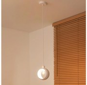 Duolla - Żyrandol na przewodzie IRONLINE 1xE27/15W/230V biały