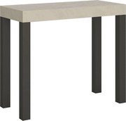 Konsola rozkładana 90x40/300 cm Everyday Kaszmir rama w kolorze Antracytu