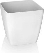 Flower Lover Osłonka na doniczkę Quadrato Easy biały, 18 cm