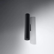 Kinkiet LAGOS 2 czarny SOLLUX  LIGHTING