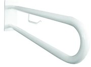 Uchwyt podpierający 10x25 cm biały