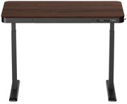 Biurko elektryczne do pracy ciemny brąz A9-S08