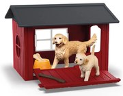 Schleich 42722 Buda dla psa z golden retrieverem