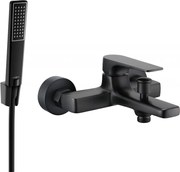 Mexen Lynx R72 bateria wannowa z zestawem prysznicowym, czarna - 74593R72-70